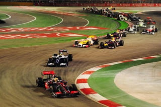 Illustration for article titled 2009 Singapore Grand Prix: Into the Night